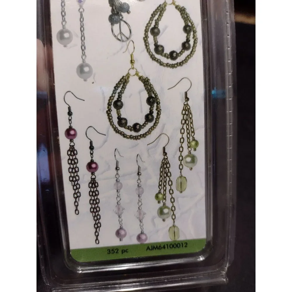 Make your own earrings kit 6 pairs